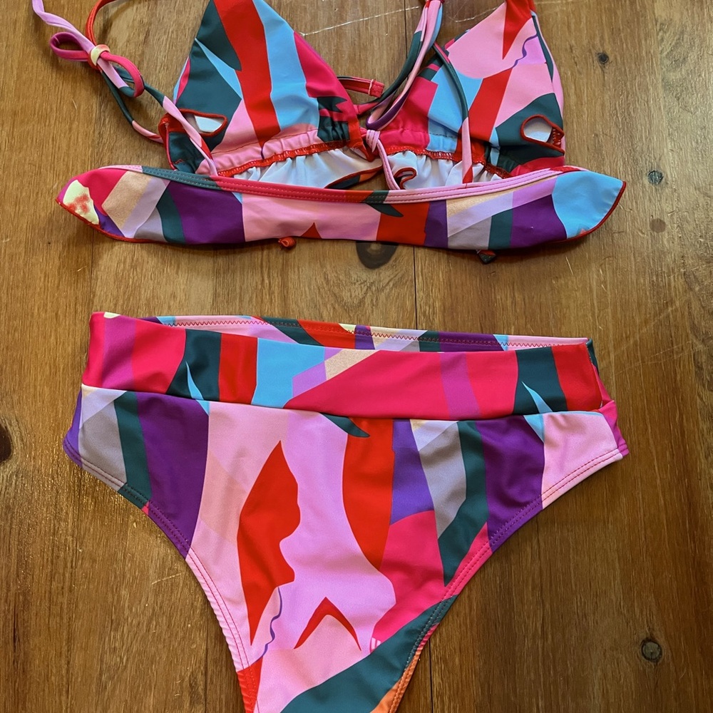 Multicolored swimsuit